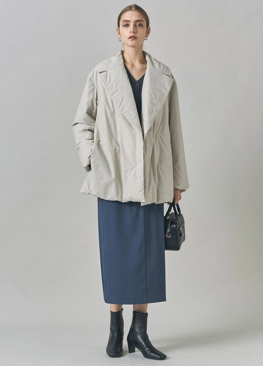 定番ADS西裝領羽絨大衣